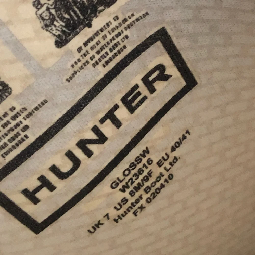 Hunter Rain Boots size 9